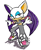 Size: 587x724 | Tagged: safe, artist:8horns, rouge the bat, looking offscreen, looking up, pants, simple background, solo