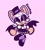 Size: 1800x2000 | Tagged: safe, artist:gooomys, rouge the bat, featured image, goth outfit, heart eyes, one fang