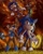 Size: 720x910 | Tagged: safe, artist:rayeofintegrity, nicole the handheld, sally acorn, sonic the hedgehog, crying, determined, nighttime, ring, sally x sonic, sally's vest and boots