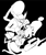 Size: 863x1033 | Tagged: safe, robotnik, sonic the hedgehog, dentist, dentist chair, face mask, featured image, monochrome, this will end in dental hygeine