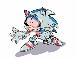 Size: 2048x1580 | Tagged: safe, artist:bluespheres07, sonic the hedgehog, metal virus