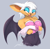 Size: 1815x1782 | Tagged: safe, artist:zachseligson, rouge the bat, arms folded, looking offscreen, rouge's heart top