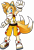 Size: 3000x4382 | Tagged: safe, artist:r-legend, miles "tails" prower, human, bandana, fox ears, fox tail, goggles, hair over one eye, humanized, modern style, modern tails, partially humanized, simple background, transparent background, two tails