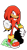 Size: 475x875 | Tagged: safe, artist:cylent-nite, knuckles the echidna, echidna, male, simple background, solo, transparent background