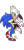 Size: 514x1080 | Tagged: safe, artist:drawmeaponynamedbob, rouge the bat, sonic the hedgehog, bat, hedgehog, age difference, duo, female, male, proship, shipping, simple background, sonouge, straight, transparent background, underage