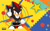 Size: 2880x1800 | Tagged: safe, artist:shadow2evil4hell, shadow the hedgehog, hedgehog, sonic mania, classic, classic shadow, classic style, clenched fist, frown, looking at viewer, mania style, pointing, solo, standing, style emulation