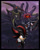 Size: 957x1206 | Tagged: safe, artist:netraptor, black doom, shadow the hedgehog, hedgehog, alien, arms folded, doom's eye, floppy ears, group, hand out, looking up, metal shadow, robot, shadow the hedgehog (video game), signature, smoke