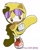 Size: 689x860 | Tagged: safe, artist:lululunabuna, ray the flying squirrel, flying squirrel, 2006, classic ray, clenched fist, gloves, hand on hip, looking at viewer, riders style, shoes, simple background, smile, socks, solo, sonic riders, standing, sunglasses, white background