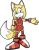 Size: 1024x1305 | Tagged: safe, artist:quiickyfoxy, zooey the fox, fox, bracelet, hand on hip, looking at viewer, modern style, redesign, shoes, simple background, smile, solo, sonic boom (tv), standing, transparent background, uekawa style