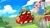 Size: 1513x850 | Tagged: safe, artist:lanthart, editor:lanthart, agent stone, robotnik, sonic the hedgehog, hedgehog, human, sonic mania adventures, capsule, daytime, edit, edited screencap, grin, looking at each other, looking at them, outdoors, smile, spike, trio