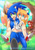 Size: 1334x1888 | Tagged: dead source, safe, artist:felicia-val, knuckles the echidna, miles "tails" prower, sonic the hedgehog, human, 2009, abstract background, anime, child, clenched fists, clouds, crop jacket, cute, gloves, grass, humanized, looking at viewer, loop, males only, palm tree, pants, partially humanized, riding on back, running, shoes, shorts, smile, socks, sonabetes, star (symbol), tailabetes, team sonic, teenager, trio, two tails, v sign