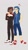 Size: 684x1208 | Tagged: safe, artist:ruviart, shadow the hedgehog, sonic the hedgehog, human, 2020, adult, arm around shoulders, arms folded, clenched teeth, dark skin, duo, frown, gay, grey background, hand in pocket, heart, humanized, looking at each other, male, males only, shadow x sonic, shipping, simple background, smile, standing, wink