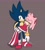 Size: 1817x1998 | Tagged: safe, artist:mystic_mansion, amy rose, sonic the hedgehog, amy x sonic, shipping, straight