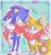 Size: 1500x1600 | Tagged: dead source, safe, artist:oureizero_m, miles "tails" prower, sonic the hedgehog, 2023, abstract background, blushing, christmas, duo, gay, heart, looking at viewer, outline, scarf, shipping, smile, sonic x tails, standing