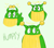 Size: 1800x1600 | Tagged: safe, artist:lauriekits, humpty, dr. robotnik's mean bean machine, 2016, bandaid, character name, electricity, english text, eyes closed, green background, looking ahead, looking offscreen, male, pointing, robot, simple background, solo