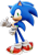 Size: 1280x1846 | Tagged: dead source, safe, artist:thatgiygasdoe, sonic the hedgehog, 2019, 3d, clenched fist, hand on hip, looking back at viewer, modern sonic, posing, smile, solo, sonic advance, standing, thumbs up