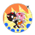 Size: 1000x1000 | Tagged: safe, artist:silverxcristal, amy rose, shadow the hedgehog, hedgehog, 2019, amy x shadow, amybetes, blushing, classic amy, classic shadow, classic style, cute, duo, female, heart, looking at each other, male, semi-transparent background, shadabetes, shipping, straight