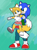 Size: 2000x2667 | Tagged: safe, artist:theowlgoesmoo, miles "tails" prower, sonic the hedgehog, duo, gender swap