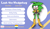 Size: 1004x591 | Tagged: safe, artist:head---ache, oc, oc:lash the hedgehog, aromantic, asexual, english text, fankid, female, looking offscreen, oc only, parent:fiona, parent:scourge, parents:scouriona, smile, solo, standing, trans female, transgender