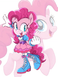 Size: 774x1032 | Tagged: safe, artist:kanayanga, crossover, earth pony, mobianified, my little pony, pinkie pie