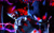 Size: 1920x1200 | Tagged: semi-grimdark, artist:sonicthehedgehogbg, sonic the hedgehog, sonic unleashed, 2014, 3d, abstract background, blood, glowing eyes, looking at viewer, male, red eyes, solo, wallpaper, were form, werehog