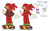 Size: 789x494 | Tagged: safe, artist:braingutzz, knuckles the echidna, agender, asexual, bisexual, character name, english text, frown, headcanon, illiterate, lidded eyes, looking at viewer, poncho, pronouns, simple background, solo, standing, white background