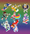 Size: 1128x1280 | Tagged: safe, artist:dragon_artz_studio, amy rose, blaze the cat, knuckles the echidna, miles "tails" prower, rouge the bat, shadow the hedgehog, silver the hedgehog, sonic the hedgehog, 2022, agender, agender pride, asexual, asexual pride, bisexual, bisexual pride, cape, demisexual, demisexual pride, facepaint, female, flag, frown, gay, gradient background, group, lesbian, lesbian pride, lipstick, male, mlm pride, nonbinary, nonbinary pride, pansexual, pansexual pride, pride, pride flag, progress pride, smile, top surgery scars, trans female, trans male, trans pride, transgender, wall of tags