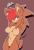 Size: 2256x3320 | Tagged: safe, artist:justtaylor24, oc, oc:alex the hedgehog, hedgehog, 2020, breasts, dyed hair, ear fluff, ear piercing, featureless breasts, featureless crotch, female, hair over one eye, oc only, outline, red background, shadow (lighting), signature, simple background, smile, solo, standing