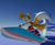 Size: 978x793 | Tagged: safe, miles "tails" prower, fox, extreme gear, mod, screencap, solo, sonic riders, sonic riders x (fanproject), trans pride, transgender