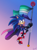 Size: 2300x3100 | Tagged: safe, artist:sundae2004, sonic the hedgehog, hedgehog, 2023, abstract background, alternate universe, cape, cheek fluff, flag, gay, genderfluid, genderfluid pride, holding something, looking at viewer, mlm pride, pride, pride flag, red star ring, signature, smile, soap shoes, solo, solo genderfluid