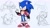 Size: 1920x1080 | Tagged: safe, artist:justin61894350, sonic the hedgehog, jacket, redesign, solo