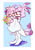 Size: 1417x2000 | Tagged: safe, artist:pamd3, amy rose, blaze the cat, cat, hedgehog, 2021, amy x blaze, blushing, carrying them, cute, dress, female, females only, heart, kiss on cheek, lesbian, shipping, wedding dress