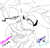 Size: 546x520 | Tagged: suggestive, artist:segamew, silver the hedgehog, sonic the hedgehog, blushing, english text, gay, holding them, licking, seme, seme silver, shipping, signature, silver x sonic, sketch, uke