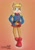Size: 1024x1475 | Tagged: safe, artist:esonic64, antoine d'coolette, coyote, antoine's uniform, blue eyes, boots, brown fur, jacket, male, one eye closed, solo