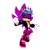 Size: 1024x1024 | Tagged: safe, artist:nibroc-rock, scourge the hedgehog, super scourge, hedgehog, 3d, super form