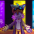 Size: 1280x1280 | Tagged: safe, artist:jokesitos-art, artist:tairusuku, miles "tails" prower, abstract background, alternate universe, arms out, au:mad scientist, crying, goggles, lab coat, lidded eyes, looking offscreen, smile, solo, spectra, standing, tears, watermark