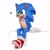 Size: 1080x1080 | Tagged: safe, artist:solar socks, sonic the hedgehog, hedgehog, blue fur, gloves, green eyes, heart, male, movie style, shoes, socks