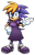 Size: 192x300 | Tagged: safe, artist:drawloverlala, bernadette hedgehog, hedgehog, archie sonic online, female