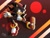Size: 1032x775 | Tagged: safe, artist:star-shiner, shadow the hedgehog, hedgehog, black fur, gloves, male, red eyes, red fur, shoes, solo