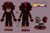 Size: 2048x1365 | Tagged: safe, artist:sleepylavend3r, shadow the hedgehog, hedgehog, aromantic, asexual, autistic, beanbrows, character name, chest fluff, ear fluff, english text, fangs, freckles, frown, genderfluid, gloves off, intersex, polyamorous, pride, pride flag, ptsd, purple background, redesign, reference sheet, simple background, solo, standing, yellow sclera