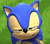 Size: 493x431 | Tagged: safe, sonic the hedgehog, classic sonic, faic, great moments in animation, lidded eyes, mid-blink screencap, screencap, solo, sonic generations