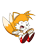 Size: 1583x2048 | Tagged: safe, artist:sonic_hedgehog, miles "tails" prower, fox, 2018, chili dog, crumbs, edit, faic, holding something, male, meme, official artwork, simple background, solo, tails choking on a chili dog, transparent background, transparent edit