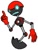 Size: 271x361 | Tagged: safe, artist:kyurem2424, orbot, au:sonic world travel, no power pattern, robot, white background