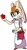 Size: 383x706 | Tagged: safe, artist:kyurem2424, vanilla the rabbit, rabbit, au:sonic world travel, no power pattern, white background