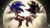 Size: 3840x2160 | Tagged: dead source, safe, artist:ladylunanova, shadow the hedgehog, sonic the hedgehog, 2023, 3d, abstract background, duo, frown, mid-air, mod, moon, nighttime, posing, remake, smile, soap shoes, sonic generations, trans female, transgender