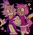 Size: 1080x1156 | Tagged: safe, artist:sonicpilled, amy rose, blaze the cat, cat, hedgehog, 2022, amy x blaze, amy's halterneck dress, bag, blaze's tailcoat, cute, female, females only, hearts, holding arm, lesbian, looking at each other, mouth open, shipping, star (symbol)