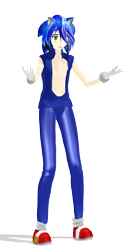 Size: 980x1920 | Tagged: safe, artist:univermangamangasimu, sonic the hedgehog, human, humanized