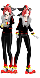 Size: 819x1593 | Tagged: safe, artist:univermangamangasimu, shadow the hedgehog, human, humanized