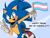 Size: 2160x1620 | Tagged: safe, artist:joopitor, sonic the hedgehog, 2024, abstract background, alternate universe, au:renegade, english text, flag, holding something, looking at viewer, mouth open, one fang, pride, pride flag, running, scarf, smile, solo, top surgery scars, trans male, trans pride, trans visibility day, transgender, v sign