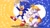 Size: 1920x1080 | Tagged: safe, artist:la_gata_golosa_, artist:laclau349, miles "tails" prower, sonic the hedgehog, 2020, abstract background, blushing, duo, floppy ears, frown, gay, handkerchief, heart, holding hands, holding something, movie style, shipping, smile, sonic x tails, sontails week, standing, walking